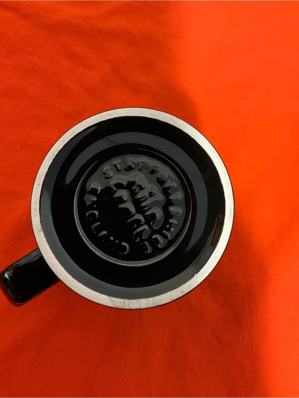 Vintage 1984 ABC-TV We're With You Promo Mug Staffordshire England Black - Picture 5 of 6